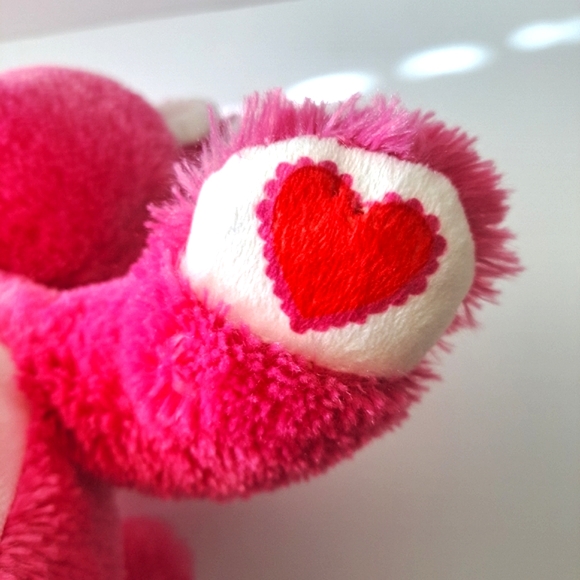 Build-A-Bear 2011 Kisses Fur You Hot Pink & White Kitty Plush Stuffed Cat 17" - Picture 13 of 14